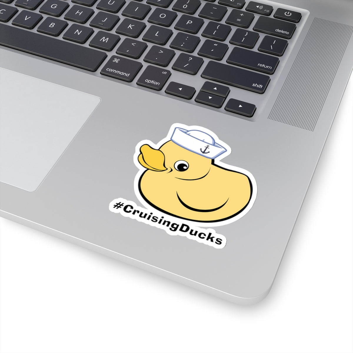 Cruising Duck Sticker