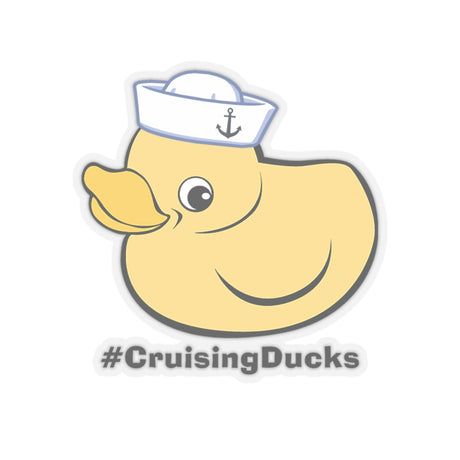 Cruising Duck Sticker