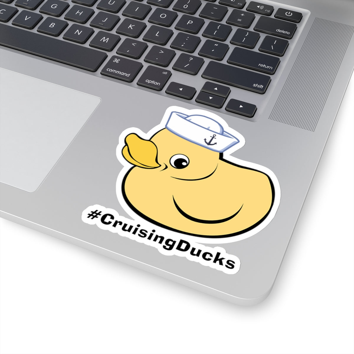 Cruising Duck Sticker