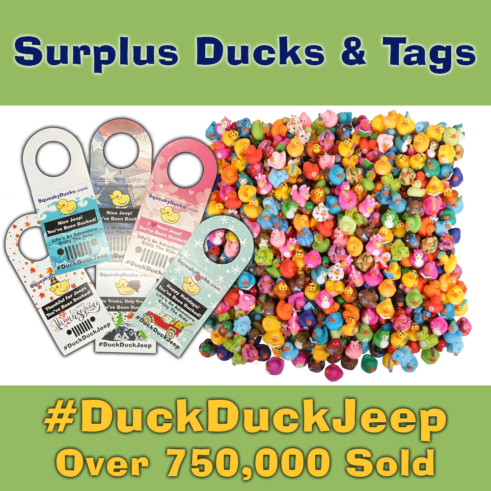 SALE! - Surplus Ducks with Random Tags