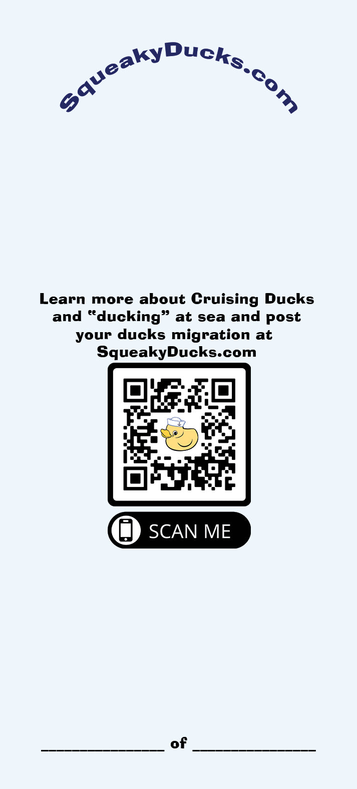 20 Cruise Duck Tags for Cruising
