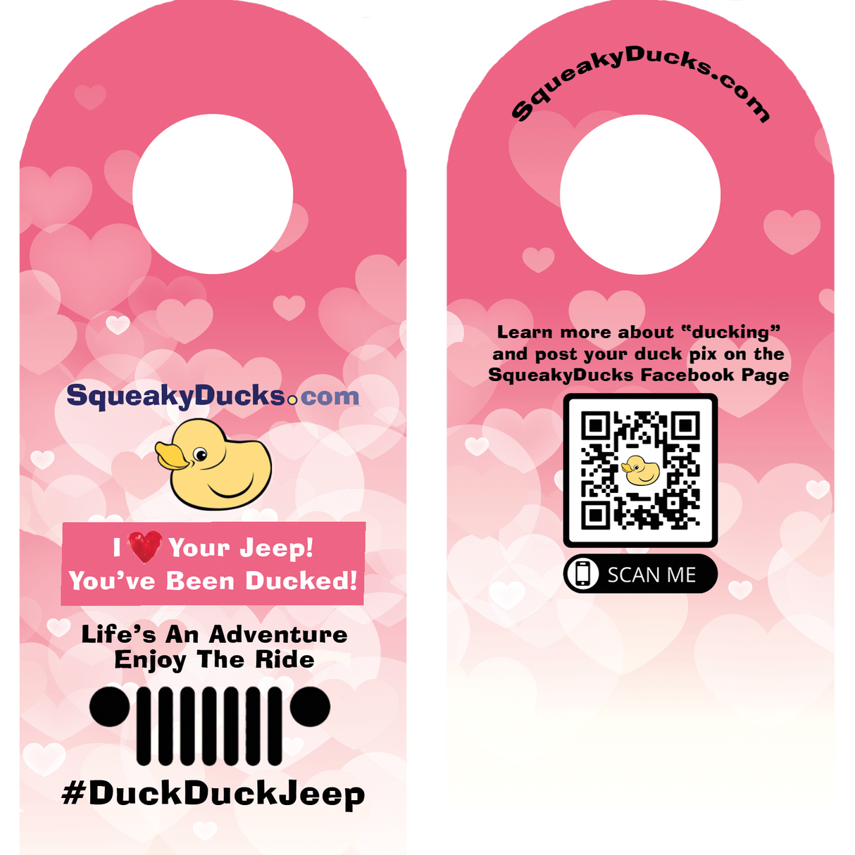 20 #DuckDuckJeep Tags