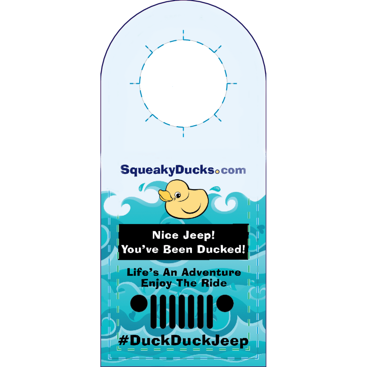 20 #DuckDuckJeep Tags
