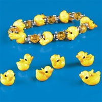 Beads - Yellow Duck (Glass)
