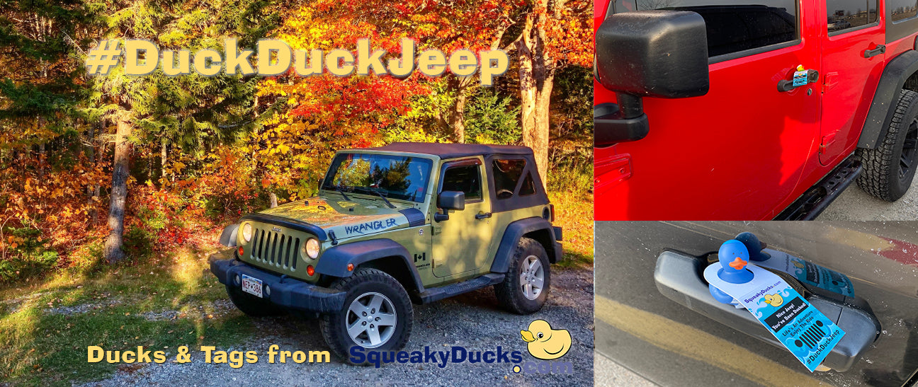 Jeep's in Autumn are great to #DuckDuckJeep