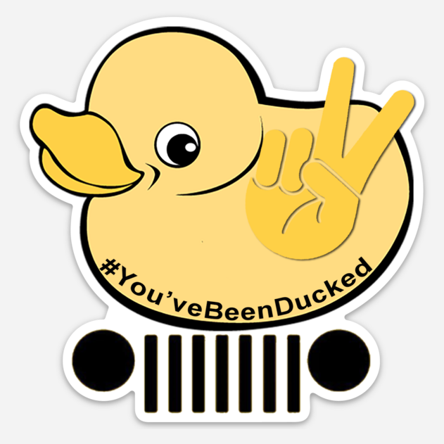 You've Been Ducked Magnet