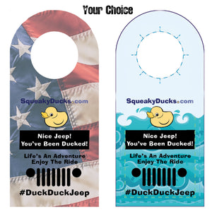 20 #DuckDuckJeep Tags