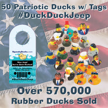 Load image into Gallery viewer, Patriotic Ducks with Patriotic Duck Tags