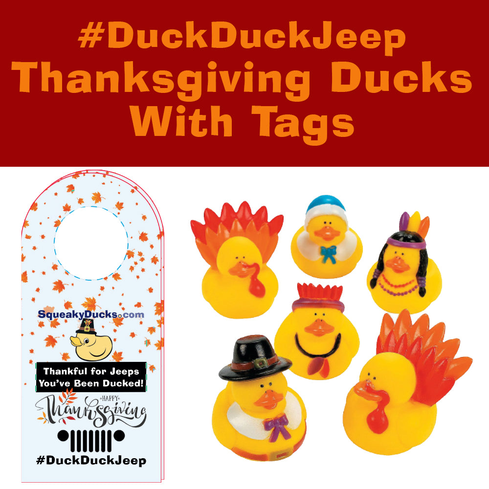 Thanksgiving rubber online ducks