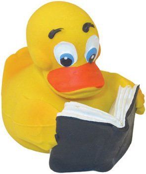 Squeaky Reader Duck